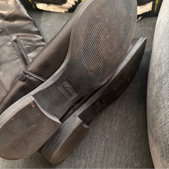 Bella Vita Black Knee High Boots size 11 with Buckles - Picture 8 of 16